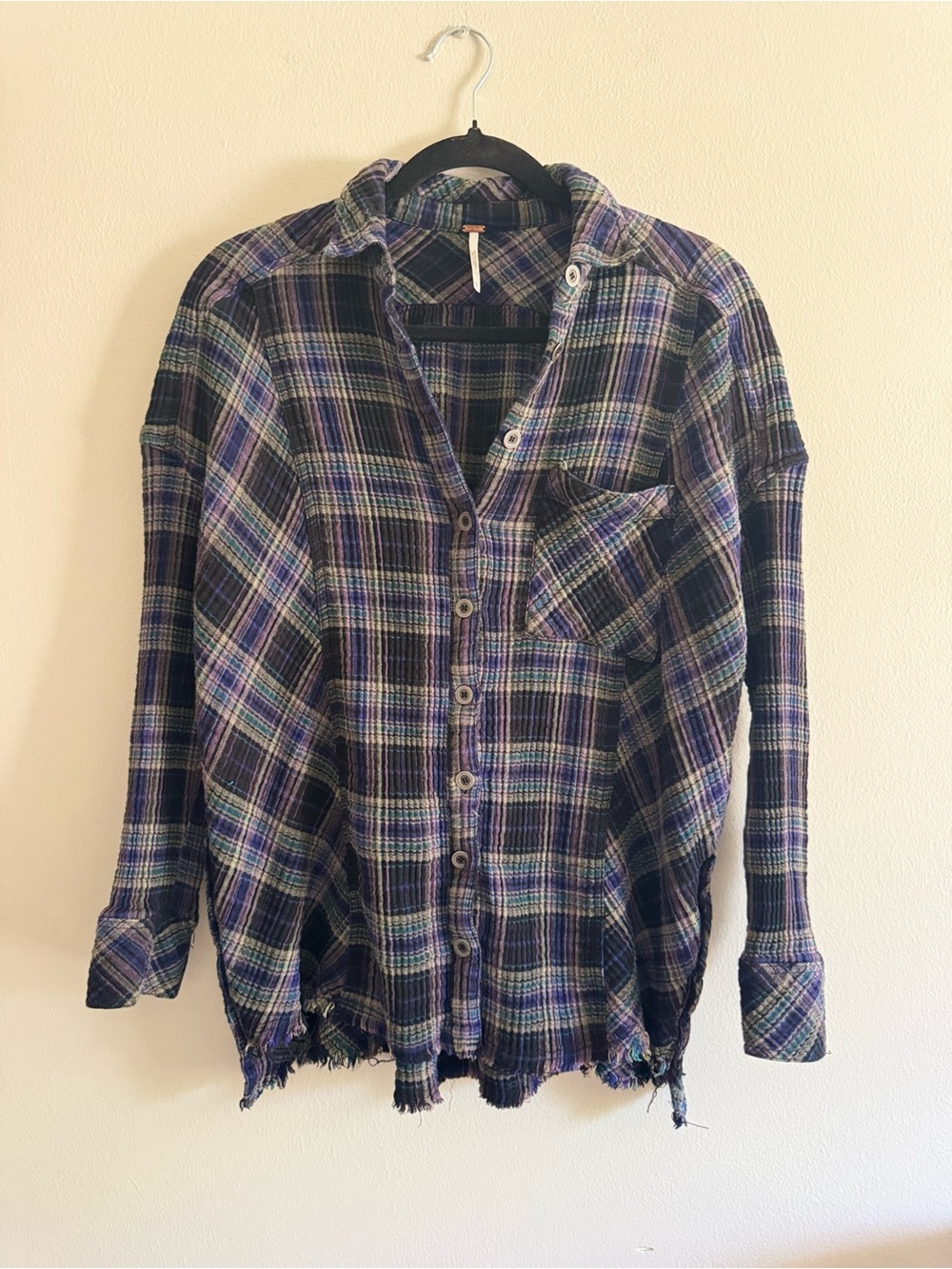 Free people size small button down